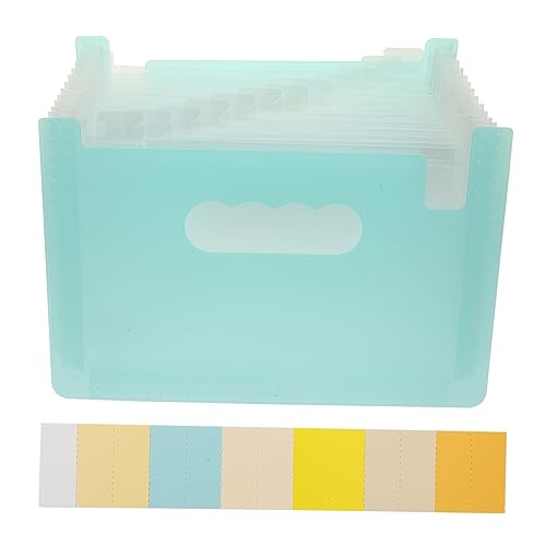 SOIMISS Quittungsinhaber Goldene Büromaterialien Für Den Schreibtisch -organizer-brieftasche Organisator Der Ablage Artikel Mini Karteninhaber Goldene Büroeinrichtung Pp Sky-blue von SOIMISS