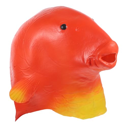 SOIMISS Realistische Karpfen Vollkopfmaske aus Leichte Bequeme Halloween Cosplay Party für Tierkostüm Karneval und Maskerade Veranstaltungen SOIMISS Realistische Karpfen Vollkopfmaske aus Leichte Bequeme Halloween Cosplay Party für Tierkostüm Karneval und Maskerade Veranstaltungen von SOIMISS