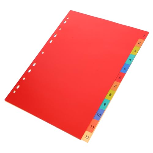 SOIMISS Register Trennblätter mit Tabs Teiliges Abnehmbare Farbige Indexseiten für Ringordner Klare Dokumententrennung und Schnelle Inhaltsfindung für Büro Schule und Studium SOIMISS Register Trennblätter mit Tabs Teiliges Abnehmbare Farbige Indexseiten für Ringordner Klare Dokumententrennung und Schnelle Inhaltsfindung für Büro Schule und Studium von SOIMISS