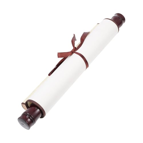 SOIMISS Reispapierrolle Kalligraphie-Übungsrolle Kalligraphiepapier chinesische kalligraphie calligraphy paper Zubehör für chinesische Kalligrafie hängendes Rollpapier Brokatseide Yellow von SOIMISS