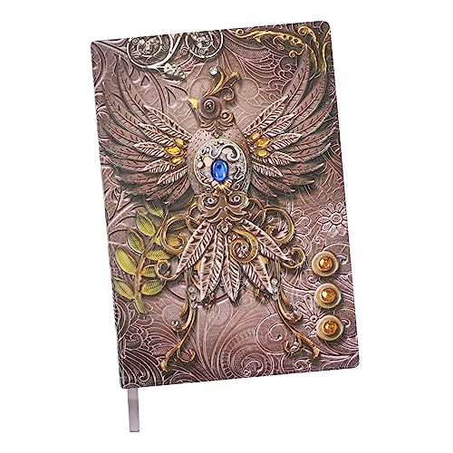 SOIMISS Retro Notizbuch mit Geprägtem Cover Liniert für Tagebuch Notizen und Sammlungen als für Freunde und Familie Hochwertiges Papier von SOIMISS