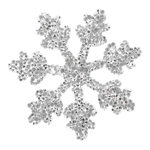 SOIMISS Rhinestone Aufnäher Schneeflocken Muster Bügelpatch für DIY Kleidung Rucksäcke und Jeans Hochwertigem Material für Kreative Projekte und Besondere Anlässe SOIMISS Rhinestone Aufnäher Schneeflocken Muster Bügelpatch für DIY Kleidung Rucksäcke und Jeans Hochwertigem Material für Kreative Projekte und Besondere Anlässe von SOIMISS