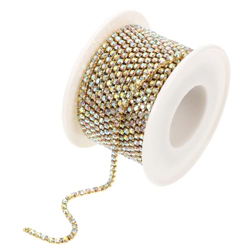 SOIMISS Rhinestone Claw Chain Trim Yards Farbige Strass dekokette zum Aufnähen für Kleidung DIY Schmuck Basteln Vielseitig Einsetzbar SOIMISS Rhinestone Claw Chain Trim Yards Farbige Strass dekokette zum Aufnähen für Kleidung DIY Schmuck Basteln Vielseitig Einsetzbar von SOIMISS