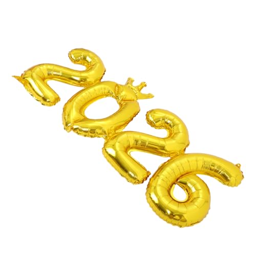 SOIMISS Riesige Goldene Zahlenballons für Abschlussfeiern Hochzeiten und Neujahrsfeiern Leicht Elegant Dekorieren von SOIMISS