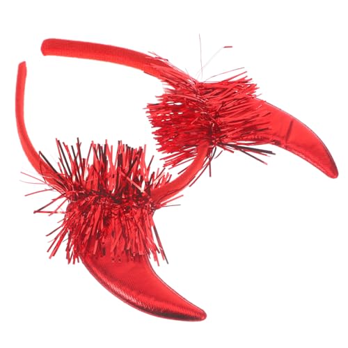 SOIMISS Rotes Teufelshorn Haarreif Leicht und Komfortabel Feines Material Schützt Frisur Kreatives Design für Halloween Karneval Cosplay und Party Dekoration Modisches Kostüm accessoire SOIMISS Rotes Teufelshorn Haarreif Leicht und Komfortabel Feines Material Schützt Frisur Kreatives Design für Halloween Karneval Cosplay und Party Dekoration Modisches Kostüm accessoire von SOIMISS