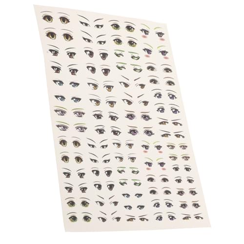 SOIMISS Selbstklebende Cartoon Augenaufkleber aus Hochwertigem Papier Vielfältige DIY Sticker für Figuren Langlebig Großes mit Verschiedenen Motiven Einfach Anzubringen für Bastelarbeiten SOIMISS Selbstklebende Cartoon Augenaufkleber aus Hochwertigem Papier Vielfältige DIY Sticker für Figuren Langlebig Großes mit Verschiedenen Motiven Einfach Anzubringen für Bastelarbeiten von SOIMISS