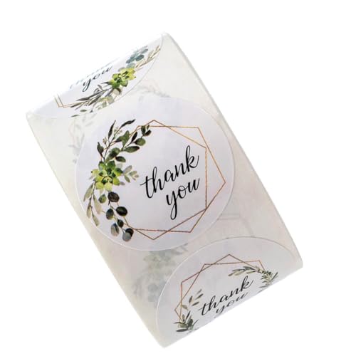 SOIMISS Selbstklebende Dankeschön Sticker Rund mit Blumenmuster DIY Verpackungsaufkleber für Geschenke Kuchen und Partydekoration Starke Haftung Einfach Ablösbar Vielseitig Einsetzbar SOIMISS Selbstklebende Dankeschön Sticker Rund mit Blumenmuster DIY Verpackungsaufkleber für Geschenke Kuchen und Partydekoration Starke Haftung Einfach Ablösbar Vielseitig Einsetzbar von SOIMISS