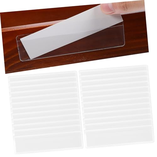 SOIMISS Selbstklebende Etikettenhalter mit Papier Einlegern Transparente Aufbewahrungstaschen für Ordner Aufbewahrungsboxen Büroorganisation und Beschriftung Vielseitig und Langlebig SOIMISS Selbstklebende Etikettenhalter mit Papier Einlegern Transparente Aufbewahrungstaschen für Ordner Aufbewahrungsboxen Büroorganisation und Beschriftung Vielseitig und Langlebig von SOIMISS