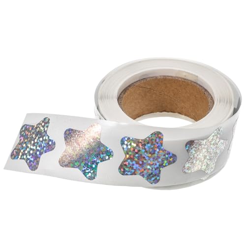 SOIMISS Selbstklebende Holografische Sternaufkleber PVC Wasserfeste Dekorative Fünfzackige Sternsticker DIY Sticker für Geschenkverpackungen Party Hochzeit mit Starker Haftung SOIMISS Selbstklebende Holografische Sternaufkleber PVC Wasserfeste Dekorative Fünfzackige Sternsticker DIY Sticker für Geschenkverpackungen Party Hochzeit mit Starker Haftung von SOIMISS