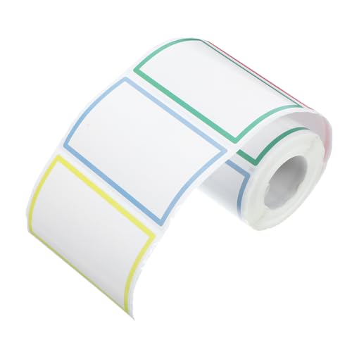 SOIMISS Selbstklebende Namensetiketten mit Farbiger Umrandung pro Ablösbare Langlebige Sortieraufkleber für Haushalt Schule Büro und Scrapbooking Beschreibbare Label Sticker SOIMISS Selbstklebende Namensetiketten mit Farbiger Umrandung pro Ablösbare Langlebige Sortieraufkleber für Haushalt Schule Büro und Scrapbooking Beschreibbare Label Sticker von SOIMISS