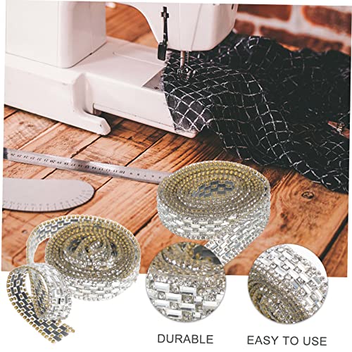 SOIMISS Selbstklebendes Strassband Hitzebeständiges Dichtes Reihiges Rhinestone Trim Verschleißfestes Schmuckband für Kleidung Schuhe DIY Dekoration bei Festen und Feiern SOIMISS Selbstklebendes Strassband Hitzebeständiges Dichtes Reihiges Rhinestone Trim Verschleißfestes Schmuckband für Kleidung Schuhe DIY Dekoration bei Festen und Feiern von SOIMISS