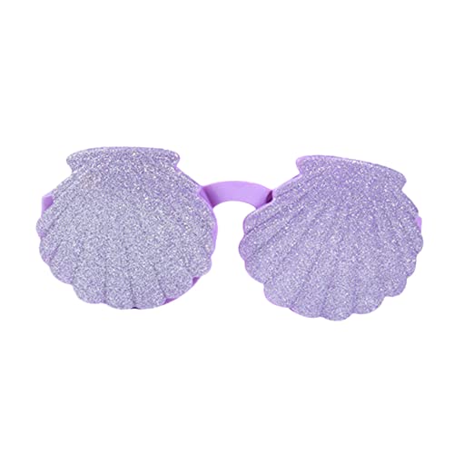 SOIMISS Shell-Brille für toys kid toys mitgebsel kindergeburtstag lustige bilder Party Muschelförmige Brille Requisiten für Kinderbrillen Stk Violett von SOIMISS
