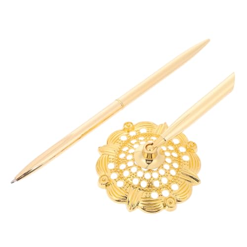 SOIMISS Signaturstift kugelschreiber Hochzeitsstifte für das Gästebuch Gästebuchstifte Stifte für Gästebücher zur Hochzeit Stiftstand Hochzeit Stifte Stift mit Ständer Metall Golden SOIMISS Signaturstift kugelschreiber Hochzeitsstifte für das Gästebuch Gästebuchstifte Stifte für Gästebücher zur Hochzeit Stiftstand Hochzeit Stifte Stift mit Ständer Metall Golden von SOIMISS