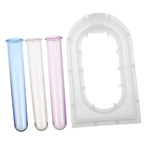 SOIMISS Silikon Vase Gießform für Diy Hydroponische Pflanzen Epoxidharz Gießform mit Testtuben für Kreative Tischdekorationen und Pflanzenvermehrung SOIMISS Silikon Vase Gießform für Diy Hydroponische Pflanzen Epoxidharz Gießform mit Testtuben für Kreative Tischdekorationen und Pflanzenvermehrung von SOIMISS