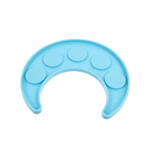 SOIMISS Silikonform Mondform DIY Epoxidharz Tablett für Weinflaschen Glasständer Kerzenhalter Flexibel Transparent Langlebig Kreative Gießform für Dekoration SOIMISS Silikonform Mondform DIY Epoxidharz Tablett für Weinflaschen Glasständer Kerzenhalter Flexibel Transparent Langlebig Kreative Gießform für Dekoration von SOIMISS