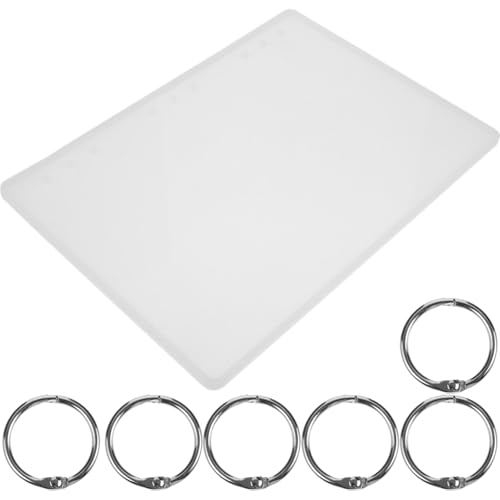 SOIMISS Silikonform Notizbuch Cover Gießform Flexibel Hitzebeständig Langlebig DIY Bastelset für Individuelle Binder Notebook Cover Kreative Gestaltung von SOIMISS