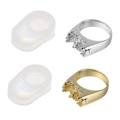 SOIMISS Silikonform Schmuckring Teilig Flexible Epoxidharz Gießform für DIY Schmuckherstellung Langlebig Reißfest Geeignet für Damen Silberner und Goldener Ringe SOIMISS Silikonform Schmuckring Teilig Flexible Epoxidharz Gießform für DIY Schmuckherstellung Langlebig Reißfest Geeignet für Damen Silberner und Goldener Ringe von SOIMISS