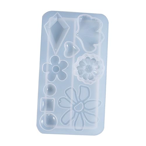 SOIMISS Silikonform für Anhänger DIY Kristall Tropfen Ohrschmuck Gießform Flexible Langlebige Lebensmittelqualität Silikonform für Schmuckherstellung Praktisch und Wiederverwendbar SOIMISS Silikonform für Anhänger DIY Kristall Tropfen Ohrschmuck Gießform Flexible Langlebige Lebensmittelqualität Silikonform für Schmuckherstellung Praktisch und Wiederverwendbar von SOIMISS