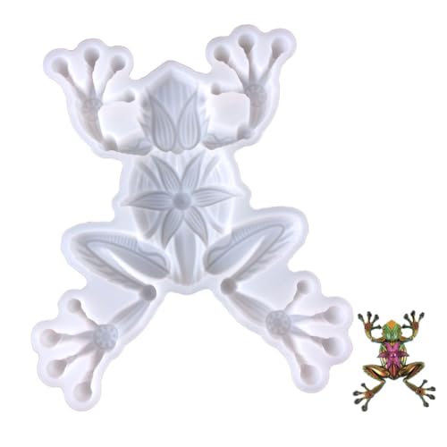 SOIMISS Silikonform für Epoxidharz Frosch Silikonform für Diy Wanddekoration Wiederverwendbar Einfach zu Handhaben Reinigen für Bastelprojekte von SOIMISS