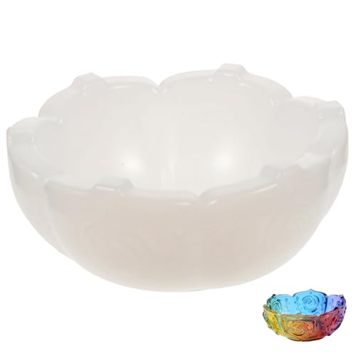 SOIMISS Silikonform für Schmuckschale Langlebig Wiederverwendbar Gießform für Resin Trinket Dish Dekoratives Aufbewahrungsgefäß Kreativ DIY Lotus und Rosenmuster für Teelichthalter SOIMISS Silikonform für Schmuckschale Langlebig Wiederverwendbar Gießform für Resin Trinket Dish Dekoratives Aufbewahrungsgefäß Kreativ DIY Lotus und Rosenmuster für Teelichthalter von SOIMISS
