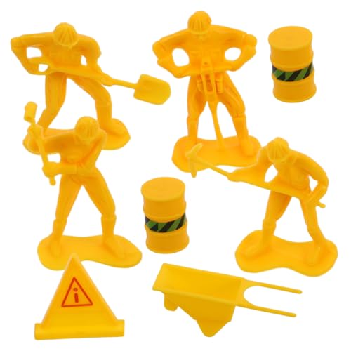SOIMISS Simulation Worker Figurine Mini Bauarbeiter Figuren für Kuchendekoration und Geburtstagsparty Farblich Gemischt Einfache Anwendung Kreative Baustellen dekoration SOIMISS Simulation Worker Figurine Mini Bauarbeiter Figuren für Kuchendekoration und Geburtstagsparty Farblich Gemischt Einfache Anwendung Kreative Baustellen dekoration von SOIMISS