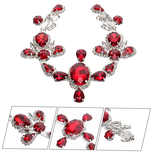 SOIMISS Strass Applikation Wasserfall Kristall Schmuck Patch für Kleidung Schuhe Taschen DIY Dekoration Ketten Schmuckverzierung Elegant Langlebig SOIMISS Strass Applikation Wasserfall Kristall Schmuck Patch für Kleidung Schuhe Taschen DIY Dekoration Ketten Schmuckverzierung Elegant Langlebig von SOIMISS