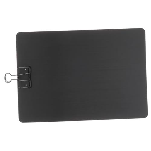 SOIMISS Tafel für Schreibwaren Farbe tragbar groß Unterstützung klemmbrett ordner praktischer Aktenclip Zwischenablage zeichnen Low-Profile-Zwischenablage Pappe mit Clip Überzug Schwarz SOIMISS Tafel für Schreibwaren Farbe tragbar groß Unterstützung klemmbrett ordner praktischer Aktenclip Zwischenablage zeichnen Low-Profile-Zwischenablage Pappe mit Clip Überzug Schwarz von SOIMISS