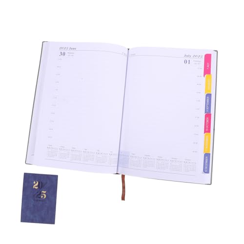 SOIMISS Tageskalender Buch Planer Journal mit Tiefblauem Hardcover Kompakter Akademischer Planer für Tägliche Organisation Tage Kalenderbuch für Schule und Beruf Handliches Notizbuch für SOIMISS Tageskalender Buch Planer Journal mit Tiefblauem Hardcover Kompakter Akademischer Planer für Tägliche Organisation Tage Kalenderbuch für Schule und Beruf Handliches Notizbuch für von SOIMISS
