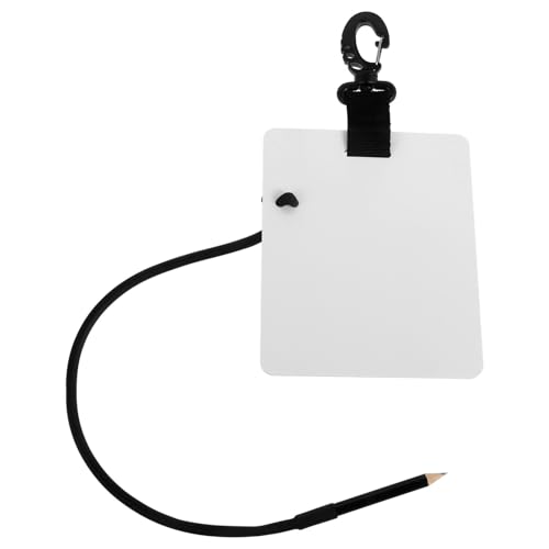 SOIMISS Tauchen Schreibtafel Leicht mit Drehbarem Clip und Bleistift für Unterwasserkommunikation Schlankes Design Praktisches Zubehör für Taucher und Wassersportler SOIMISS Tauchen Schreibtafel Leicht mit Drehbarem Clip und Bleistift für Unterwasserkommunikation Schlankes Design Praktisches Zubehör für Taucher und Wassersportler von SOIMISS
