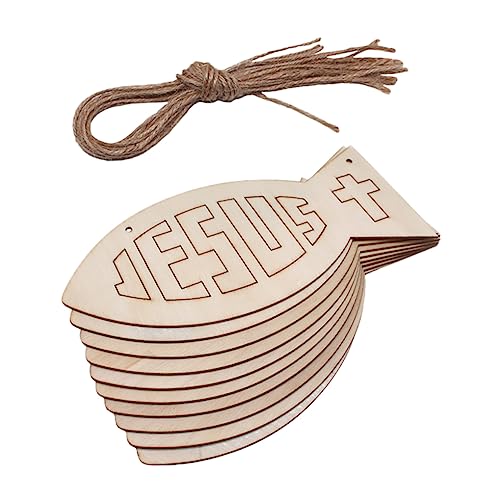 SOIMISS Teiliges Fischförmige Holzchips mit Hanfschnur Handbemalte DIY Bastelstücke Langlebigem Holz Glatte Kanten für Kinderhandwerk Kreative Wand und Partydekoration Wiederverwendbar SOIMISS Teiliges Fischförmige Holzchips mit Hanfschnur Handbemalte DIY Bastelstücke Langlebigem Holz Glatte Kanten für Kinderhandwerk Kreative Wand und Partydekoration Wiederverwendbar von SOIMISS