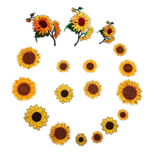 SOIMISS Teiliges Sonnenblumen Bügelflicken Applikationen aus Bestickte Patches zum Aufbügeln für Kleidung Jacken Shirts Hosen Taschen DIY Mode Dekoration und Reparatur SOIMISS Teiliges Sonnenblumen Bügelflicken Applikationen aus Bestickte Patches zum Aufbügeln für Kleidung Jacken Shirts Hosen Taschen DIY Mode Dekoration und Reparatur von SOIMISS