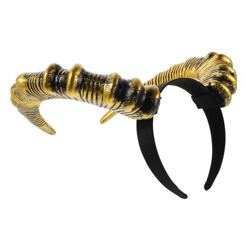 SOIMISS Teufelshörner Haarreif Goldener Ziegenhorn Kostüm Haarband Leichtes Party Accessoire Für Halloween Cosplay Geburtstagsfeier Maskerade Unisex SOIMISS Teufelshörner Haarreif Goldener Ziegenhorn Kostüm Haarband Leichtes Party Accessoire Für Halloween Cosplay Geburtstagsfeier Maskerade Unisex von SOIMISS