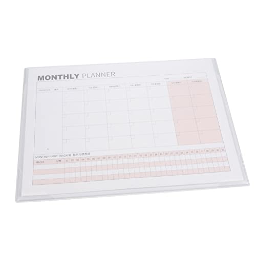 SOIMISS Tischkalender ohne Leeres Monatsplanungsnotizbuch für Büro und Praktischer Täglicher Notizblock Büroartikel zur Organisation und Planung Farbgestaltung SOIMISS Tischkalender ohne Leeres Monatsplanungsnotizbuch für Büro und Praktischer Täglicher Notizblock Büroartikel zur Organisation und Planung Farbgestaltung von SOIMISS