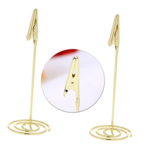 SOIMISS Tischkartenhalter im Kreativen Goldene und Foto Clips für Hochzeiten Partys Büro und Zuhause SOIMISS Tischkartenhalter im Kreativen Goldene und Foto Clips für Hochzeiten Partys Büro und Zuhause von SOIMISS