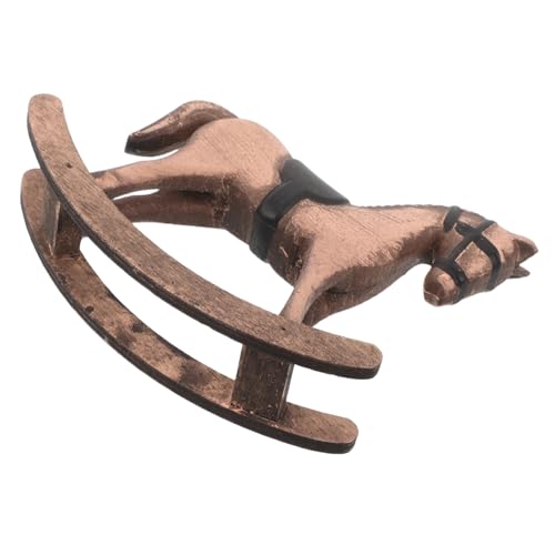 SOIMISS Vintage Holzpferd Statue Skandinavische Rocking Horse Figur Für Tischdekoration Bar-theke Wohnzimmer Mit Nordischem Charme Einzigartiges Sammlerstück Für Kunstliebhaber SOIMISS Vintage Holzpferd Statue Skandinavische Rocking Horse Figur Für Tischdekoration Bar-theke Wohnzimmer Mit Nordischem Charme Einzigartiges Sammlerstück Für Kunstliebhaber von SOIMISS
