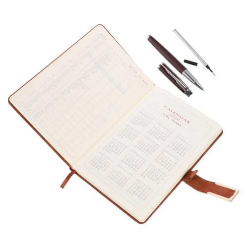 SOIMISS Vintage Notizbuch Satz mit Stift A5 Retro Notepad für Notizen Tragbares Schreibbuch für Büro Reisen Hardcover Notizbuch Stilvolles Notizblock Satz für Business Alltag SOIMISS Vintage Notizbuch Satz mit Stift A5 Retro Notepad für Notizen Tragbares Schreibbuch für Büro Reisen Hardcover Notizbuch Stilvolles Notizblock Satz für Business Alltag von SOIMISS