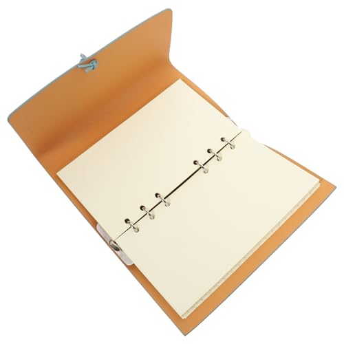 SOIMISS Vintage Notizbuch mit Bindung und Uhr Design Tragbarer Tagesplaner für Schule und Büro Organisieren Planen und Priorisieren von SOIMISS