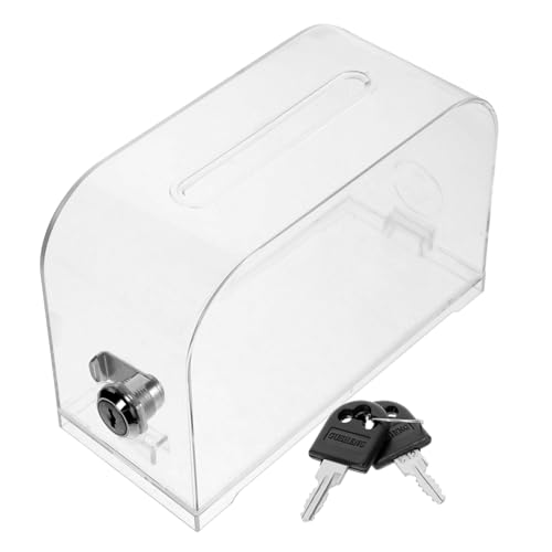 SOIMISS Visitenkartenbox mit Großem Fassungsvermögen Praktischer Aufbewahrungshalter für Visitenkarten Transparentes Design für Einfache Sichtbarkeit und Robust für Büro und Schreibtisch SOIMISS Visitenkartenbox mit Großem Fassungsvermögen Praktischer Aufbewahrungshalter für Visitenkarten Transparentes Design für Einfache Sichtbarkeit und Robust für Büro und Schreibtisch von SOIMISS