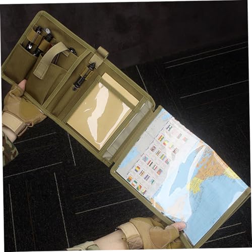 SOIMISS Wasserdichter Taktischer Kartenordner Outdoor Map Folder aus Reißfestem Material für Wandern und Tragbarer Organizer mit Camouflage Design Handlich und Praktisch für Rucksack und SOIMISS Wasserdichter Taktischer Kartenordner Outdoor Map Folder aus Reißfestem Material für Wandern und Tragbarer Organizer mit Camouflage Design Handlich und Praktisch für Rucksack und von SOIMISS