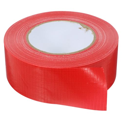 SOIMISS Wasserdichtes Stark Haftendes Rotes Gewebeband Vielseitiges Reparatur Verpackungsband für DIY projekte Innen und Außen Robustes Langlebiges Klebeband von SOIMISS