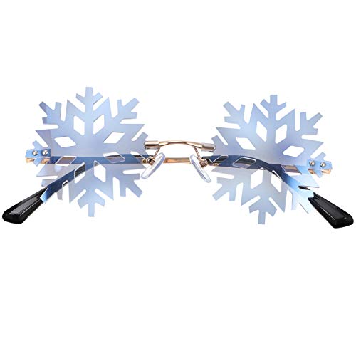 SOIMISS Weihnachtsbrille Party Brille Schneeflocken Sonnenbrille Brille Neuheit Kostüm Zubehör Weihnachten Neujahr Brille Foto Requisiten SOIMISS Weihnachtsbrille Party Brille Schneeflocken Sonnenbrille Brille Neuheit Kostüm Zubehör Weihnachten Neujahr Brille Foto Requisiten von SOIMISS