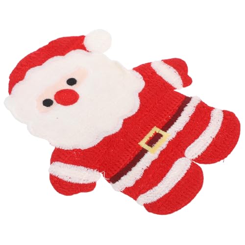 SOIMISS Weihnachtsstickerei Patch Santa Claus Applikation Aufbügelbare und Aufnähbare Patches für Kleidung Taschen und Diy Accessoires für Festliche Outfits und Kreative Projekte von SOIMISS