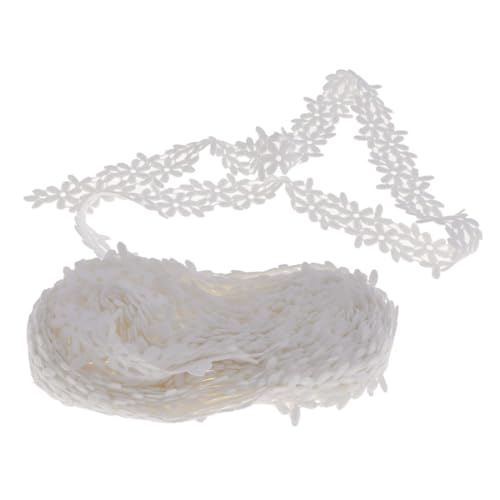 SOIMISS Weiße Bestickte Spitzenbordüre aus Milchfaser Dekorative Spitze für Hochzeitskleidung Gardinen DIY Bastelarbeiten Hautfreundlich Eleganter Blumenrand Vielseitiges SOIMISS Weiße Bestickte Spitzenbordüre aus Milchfaser Dekorative Spitze für Hochzeitskleidung Gardinen DIY Bastelarbeiten Hautfreundlich Eleganter Blumenrand Vielseitiges von SOIMISS