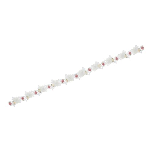 SOIMISS Weiße Spitzenband mit Perlenbesatz Romantisches Spitzenband für Valentinstag Vielseitiges Dekoratives Band für DIY Blumensträuße Scrapbooking Nähen und Handarbeiten SOIMISS Weiße Spitzenband mit Perlenbesatz Romantisches Spitzenband für Valentinstag Vielseitiges Dekoratives Band für DIY Blumensträuße Scrapbooking Nähen und Handarbeiten von SOIMISS