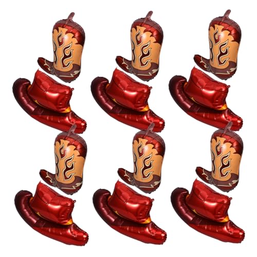 SOIMISS Western Party Luftballons Teilig Aluminium Folienballons Cowboy Hut und Stiefel Langlebige Western Mottoparty Deko Cowgirl Geburtstag Dekoration für Indoor und Outdoor Events SOIMISS Western Party Luftballons Teilig Aluminium Folienballons Cowboy Hut und Stiefel Langlebige Western Mottoparty Deko Cowgirl Geburtstag Dekoration für Indoor und Outdoor Events von SOIMISS