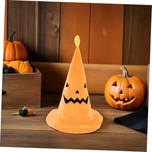SOIMISS Witch Hat Halloween Pumpkin Kostüm Zubehör Leicht und Bequem Für Frauen Halloween Weihnachten Karneval und Party von SOIMISS