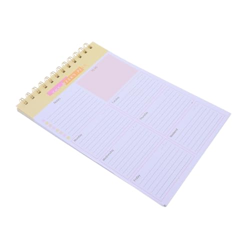 SOIMISS Wochenplaner Notizblock Papier Nachhaltig Lehrerfreundlich und Flexibel Wochenübersicht zum Organisieren von Aufgaben und Terminen Modernes Design für Büro und Zuhause SOIMISS Wochenplaner Notizblock Papier Nachhaltig Lehrerfreundlich und Flexibel Wochenübersicht zum Organisieren von Aufgaben und Terminen Modernes Design für Büro und Zuhause von SOIMISS