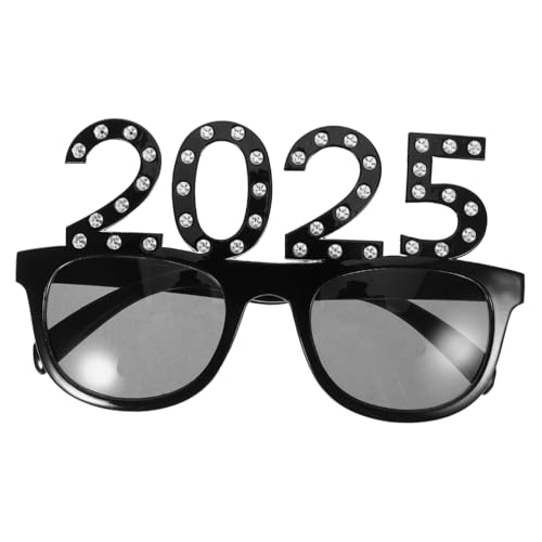 SOIMISS Year Party Brille mit Funkelnden Diamant Akzenten Schwarzer Quadratischer Rahmen Lustige Partybrille als Foto Requisite für Festival Tanz und Jubiläen SOIMISS Year Party Brille mit Funkelnden Diamant Akzenten Schwarzer Quadratischer Rahmen Lustige Partybrille als Foto Requisite für Festival Tanz und Jubiläen von SOIMISS