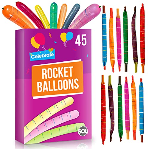 SOL Raketenballons, fliegende Luftballons, Partyballons, Pfeifballons, Partytütenfüller für Kinder, laute Luftballons SOL Raketenballons, fliegende Luftballons, Partyballons, Pfeifballons, Partytütenfüller für Kinder, laute Luftballons von SOL