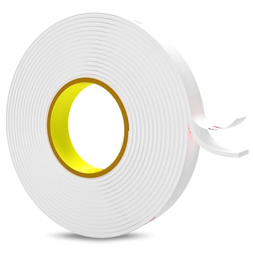 SOLNIT Doppelseitiges Klebeband, wasserdicht, multifunktional, Befestigung für Auto, Zuhause, Büro, Metall, Glas, Alu, Dekoration, hergestellt von 3 M 4950 (4950_5mm x 5meter) von SOLNIT